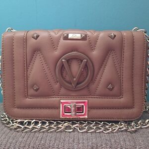 Valentino By Mario Valentio Beatriz Diamond Rockstud Shoulder/Crossbody Bag